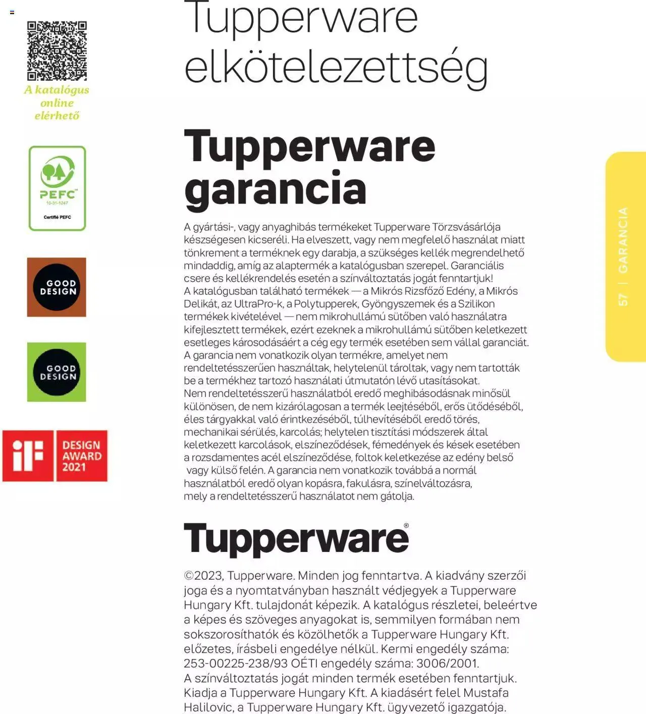 Katalógus Tupperware - Tavaszi-nyári katalógus március 7.-tól december 31.-ig 2023. - Oldal 57
