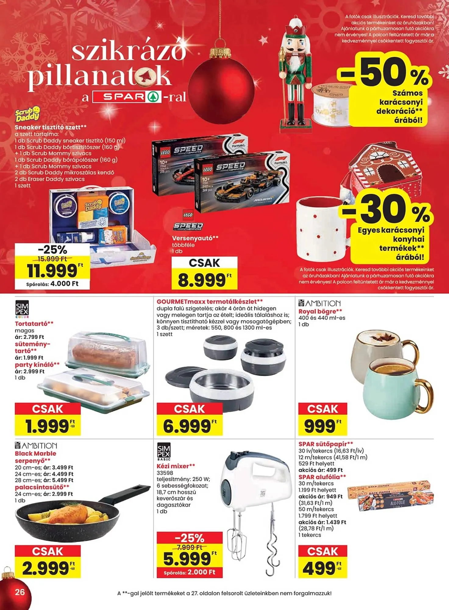 Katalógus Spar akciós újság december 11.-tól december 17.-ig 2025. - Oldal 26