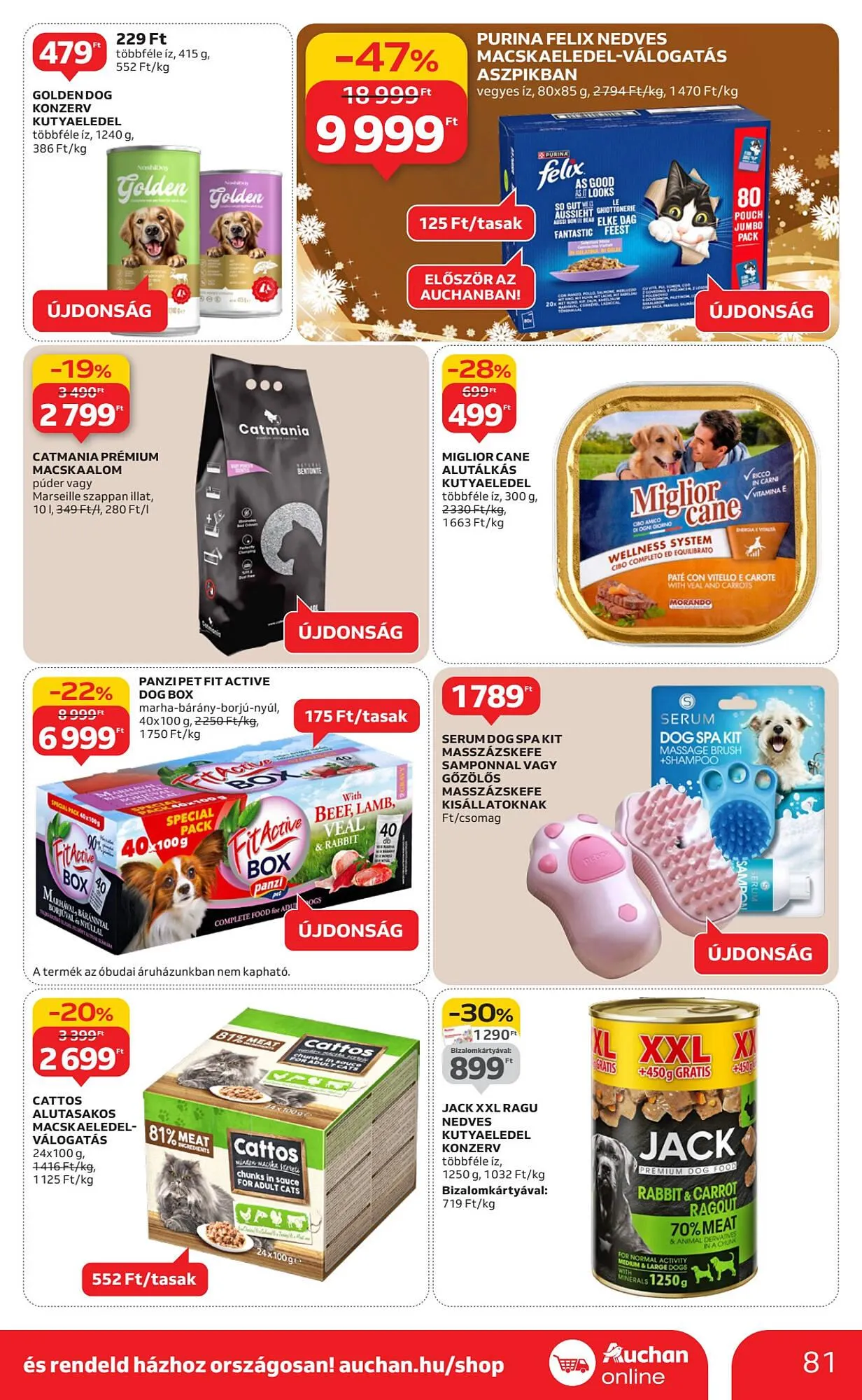 Katalógus Auchan akciós újság december 4.-tól december 10.-ig 2025. - Oldal 81