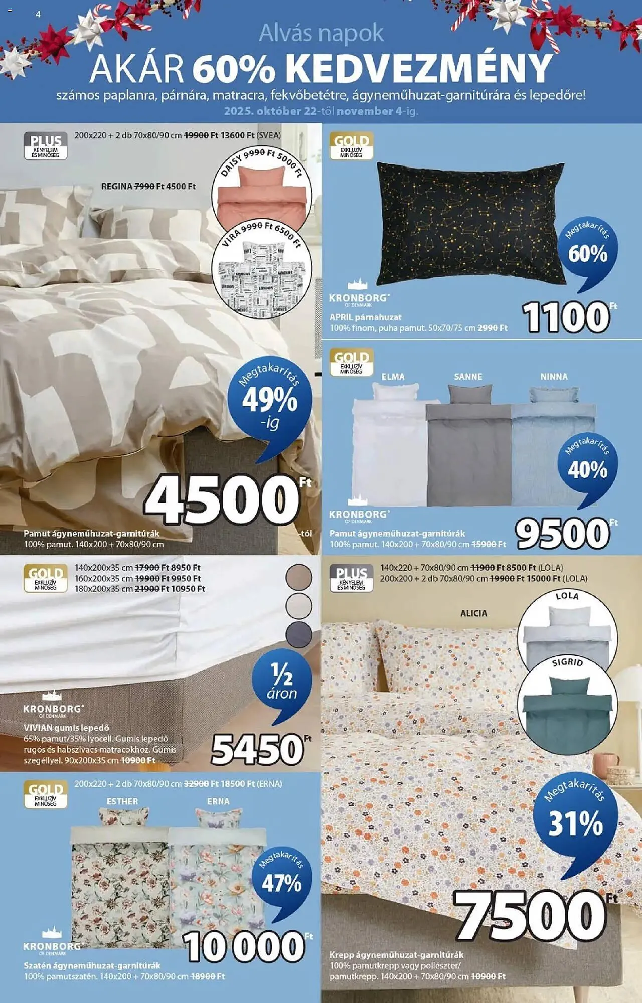 Katalógus JYSK akciós újság október 22.-tól november 30.-ig 2025. - Oldal 4