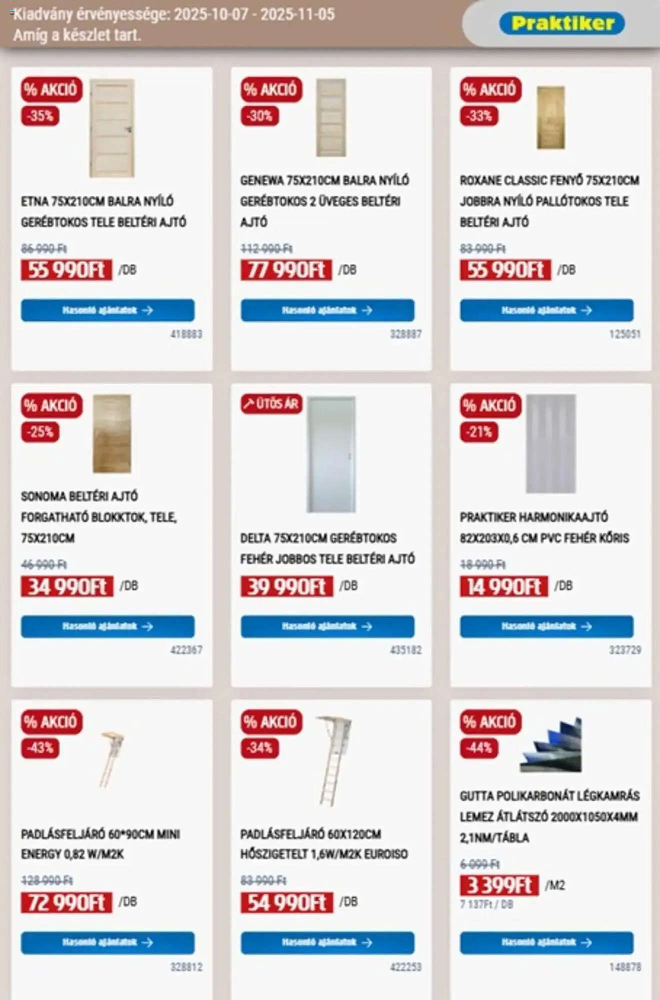 Katalógus Praktiker akciós újság október 7.-tól november 5.-ig 2025. - Oldal 27