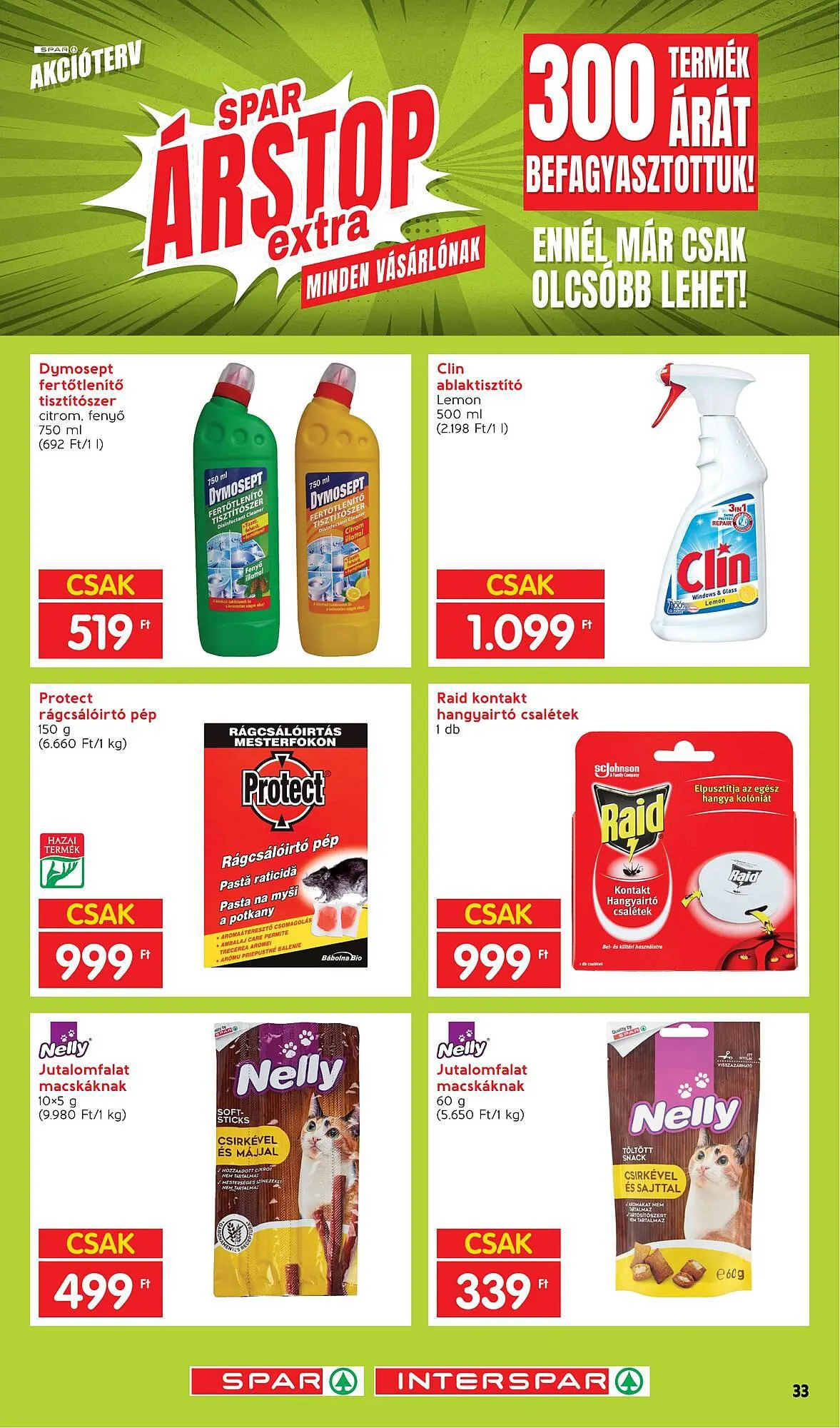 Katalógus Interspar akciós újság október 1.-tól december 31.-ig 2023. - Oldal 33