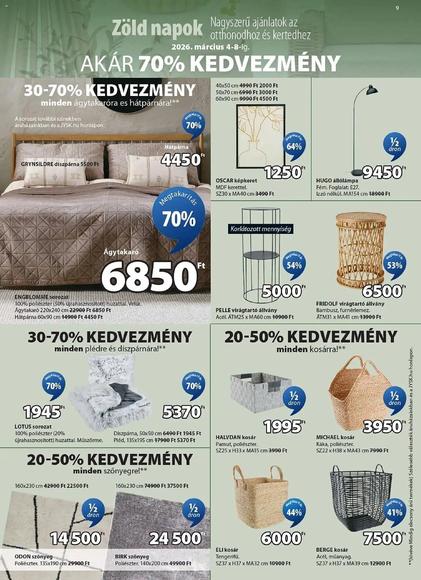 Katalógus JYSK akciós újság március 4.-tól április 7.-ig 2026. - Oldal 9