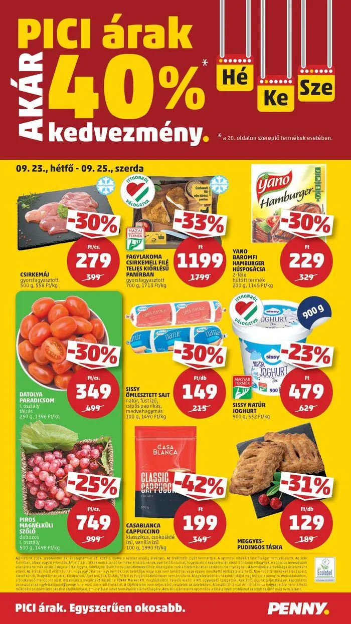 Katalógus Catalog PENNY 38. heti reklámújság szeptember 20.-tól október 4.-ig 2024. - Oldal 24