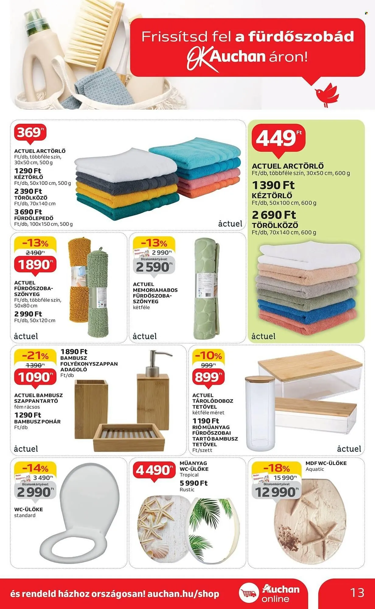 Katalógus Auchan akciós újság június 5.-tól június 18.-ig 2025. - Oldal 13