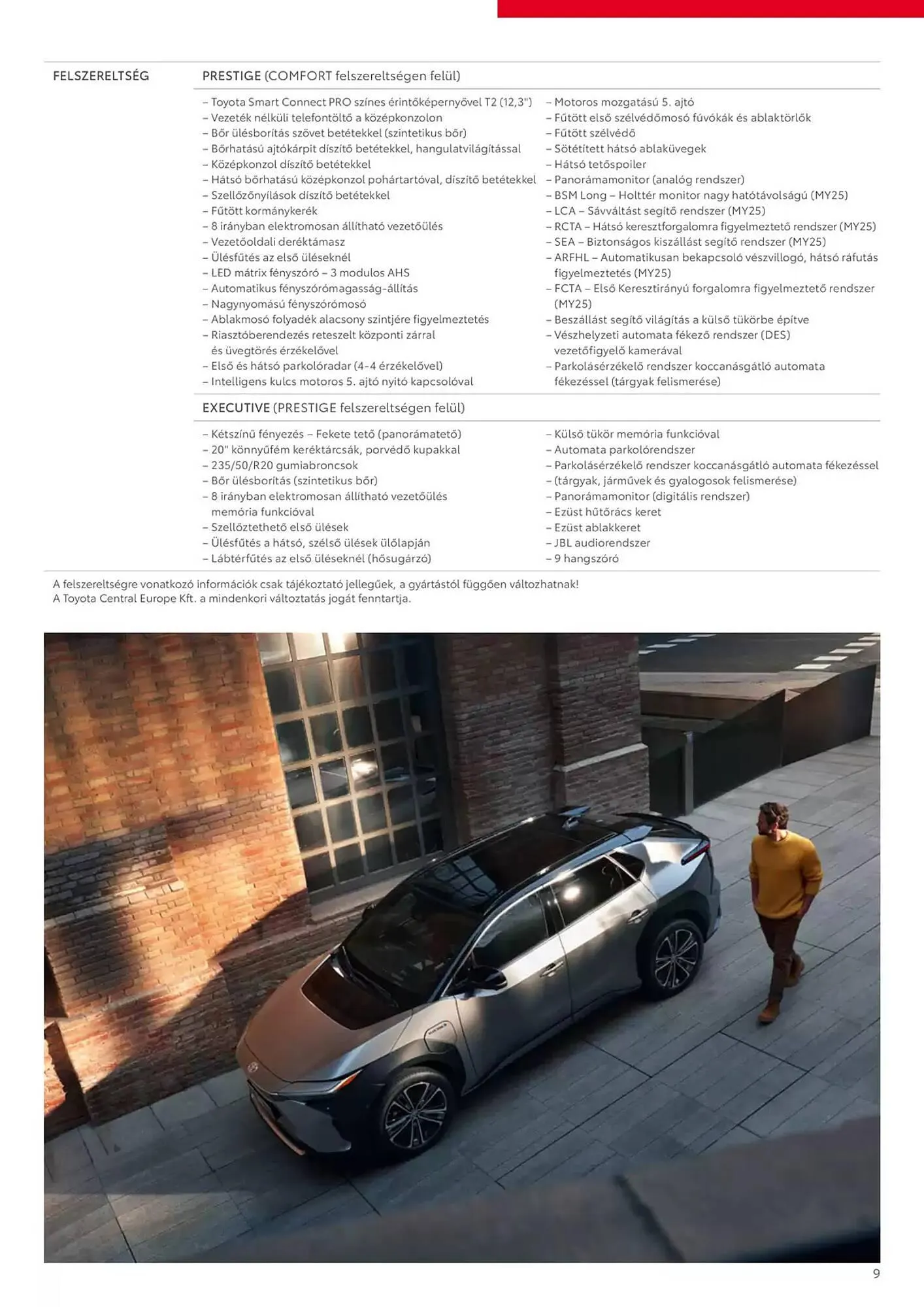 Katalógus Toyota akciós újság január 15.-tól január 15.-ig 2026. - Oldal 9