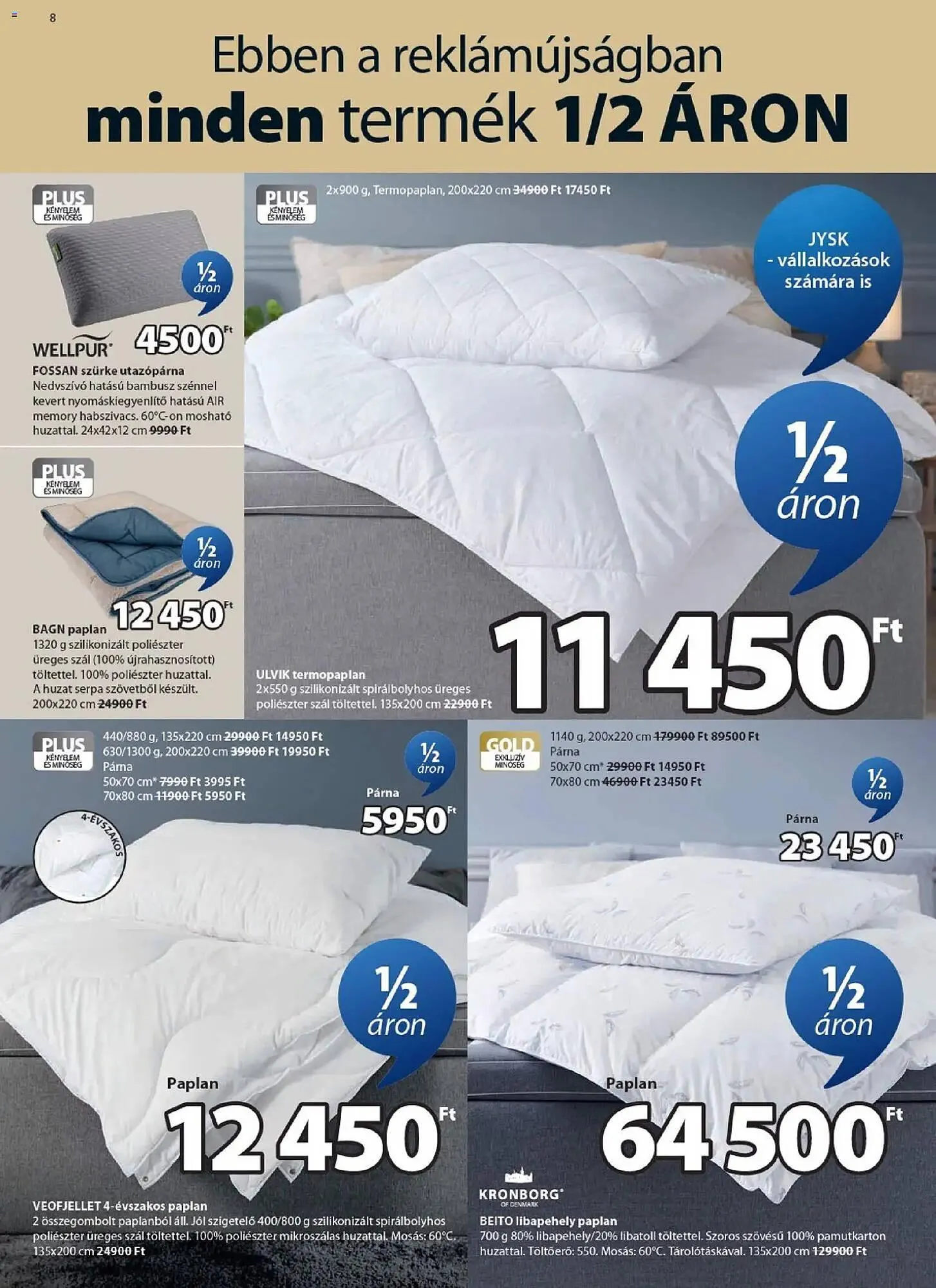Katalógus JYSK akciós újság február 25.-tól március 3.-ig 2026. - Oldal 8