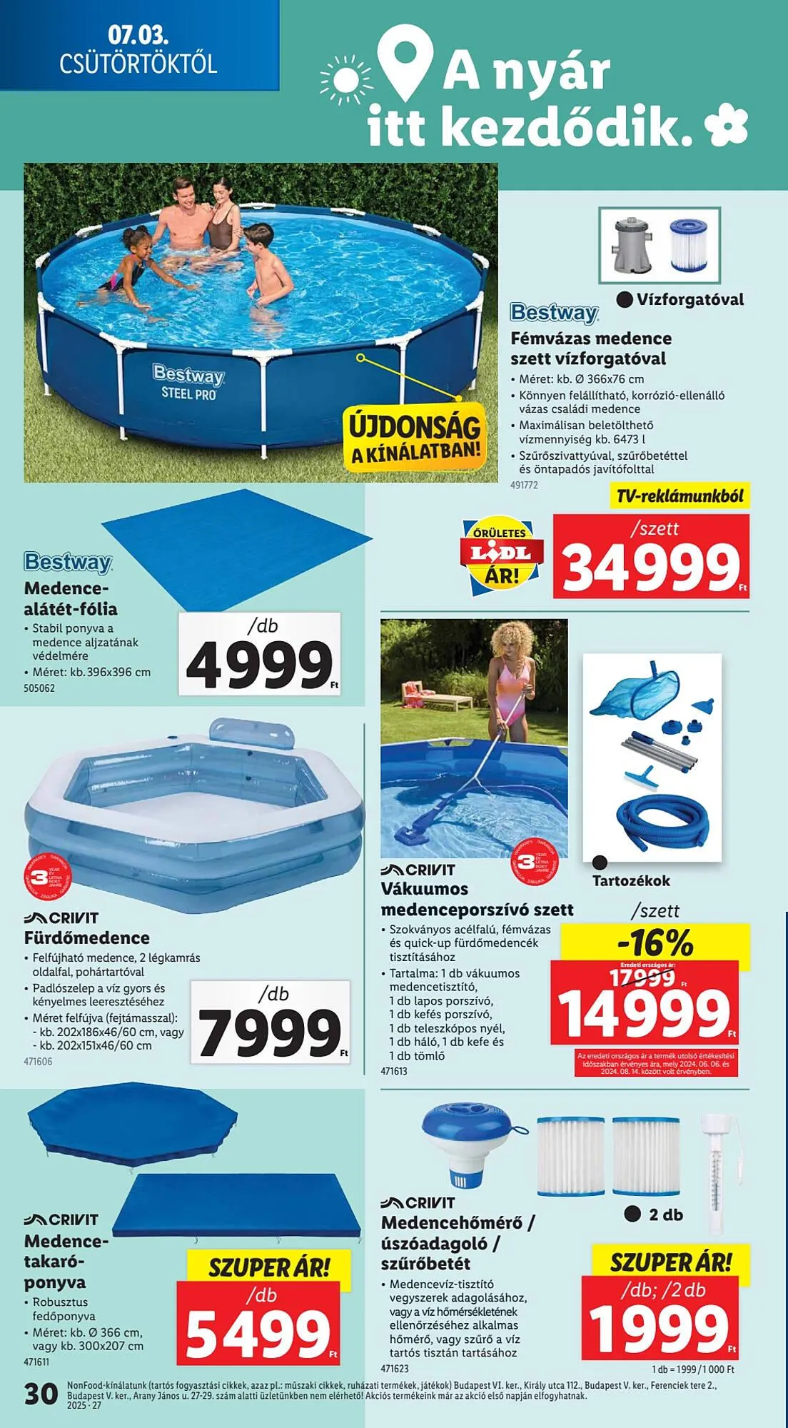 Katalógus Lidl akciós újság július 3.-tól július 9.-ig 2025. - Oldal 30