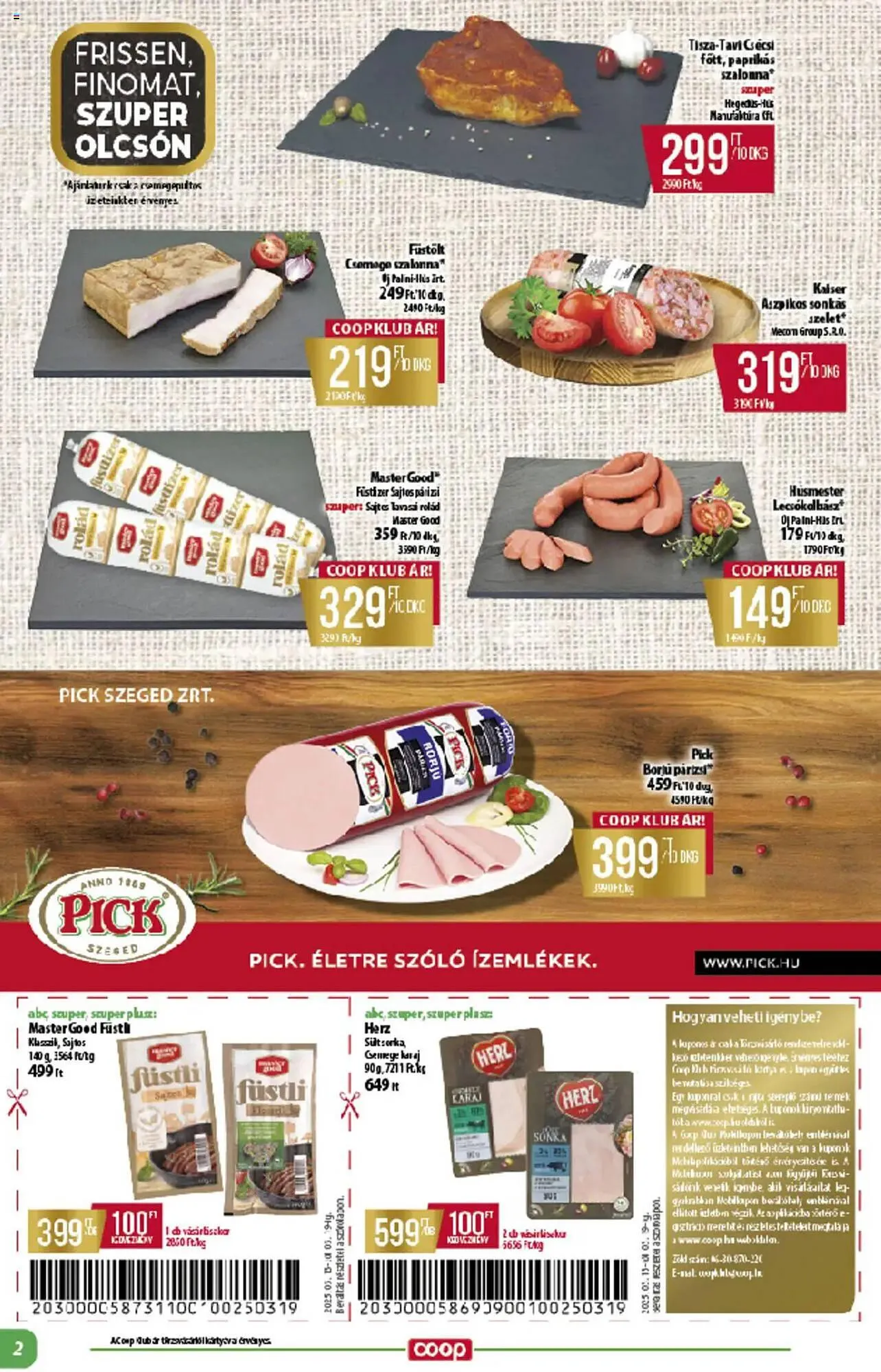 Katalógus Coop akciós újság március 13.-tól március 19.-ig 2025. - Oldal 2