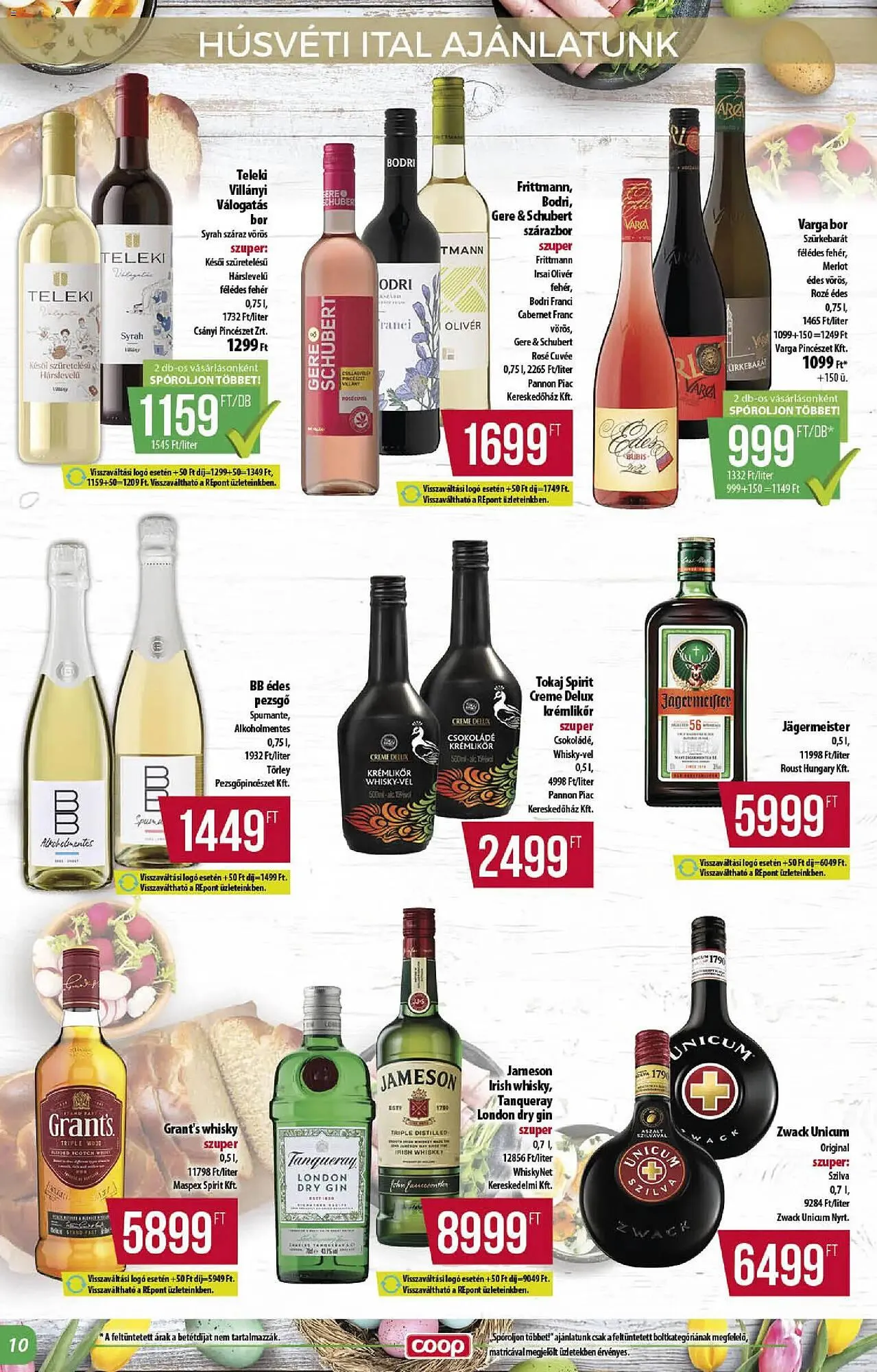 Katalógus Coop akciós újság március 26.-tól április 4.-ig 2026. - Oldal 10