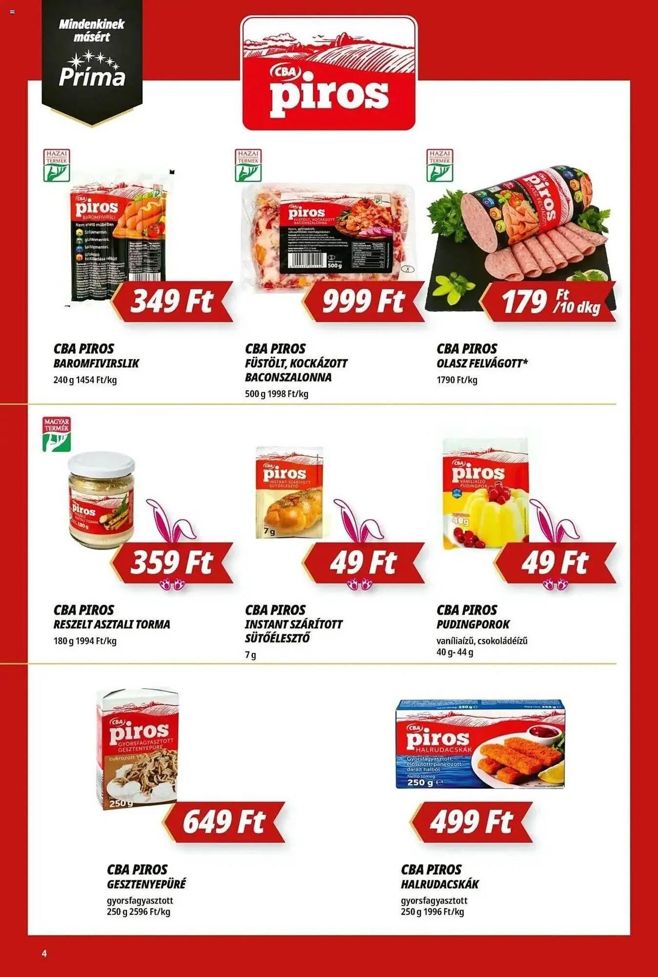 Katalógus Príma akciós újság április 10.-tól április 16.-ig 2025. - Oldal 4