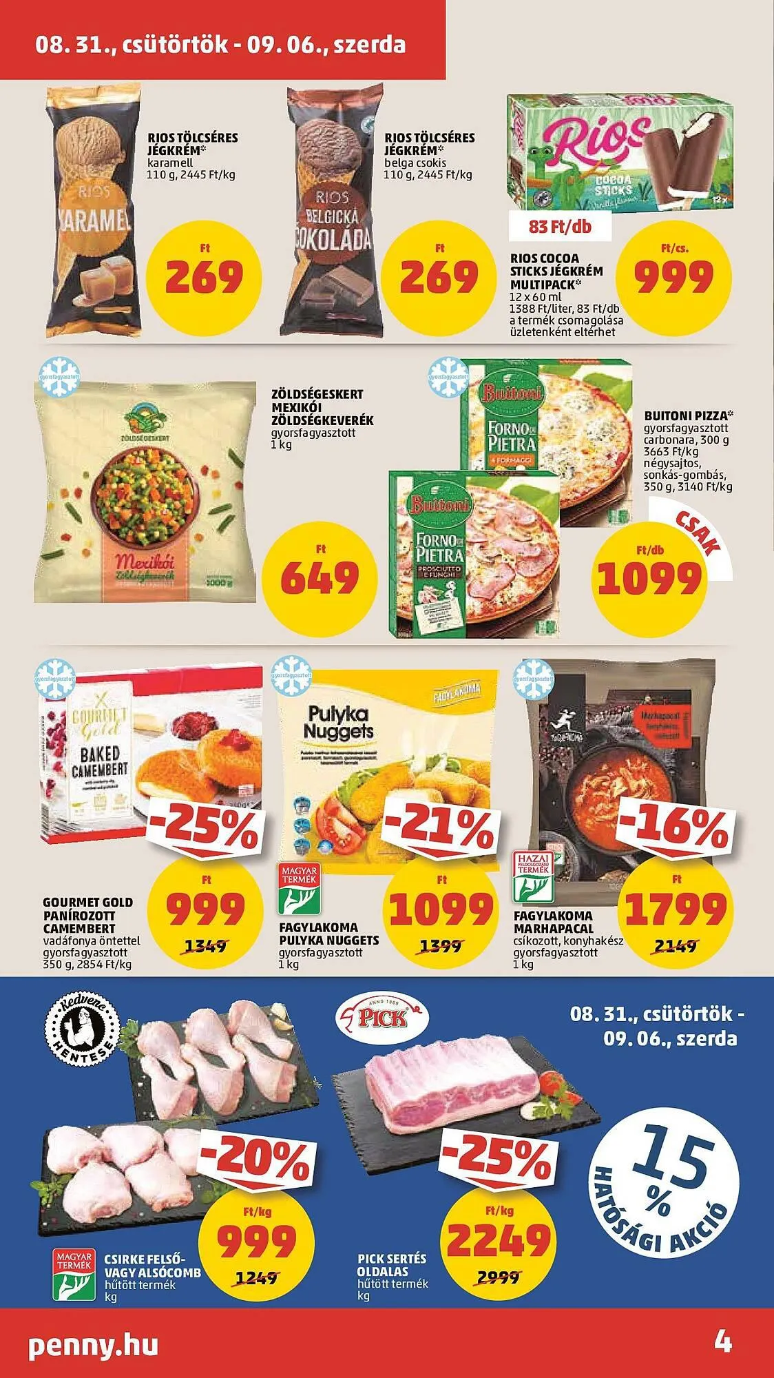 Katalógus PENNY akciós újság augusztus 31.-tól szeptember 6.-ig 2023. - Oldal 4