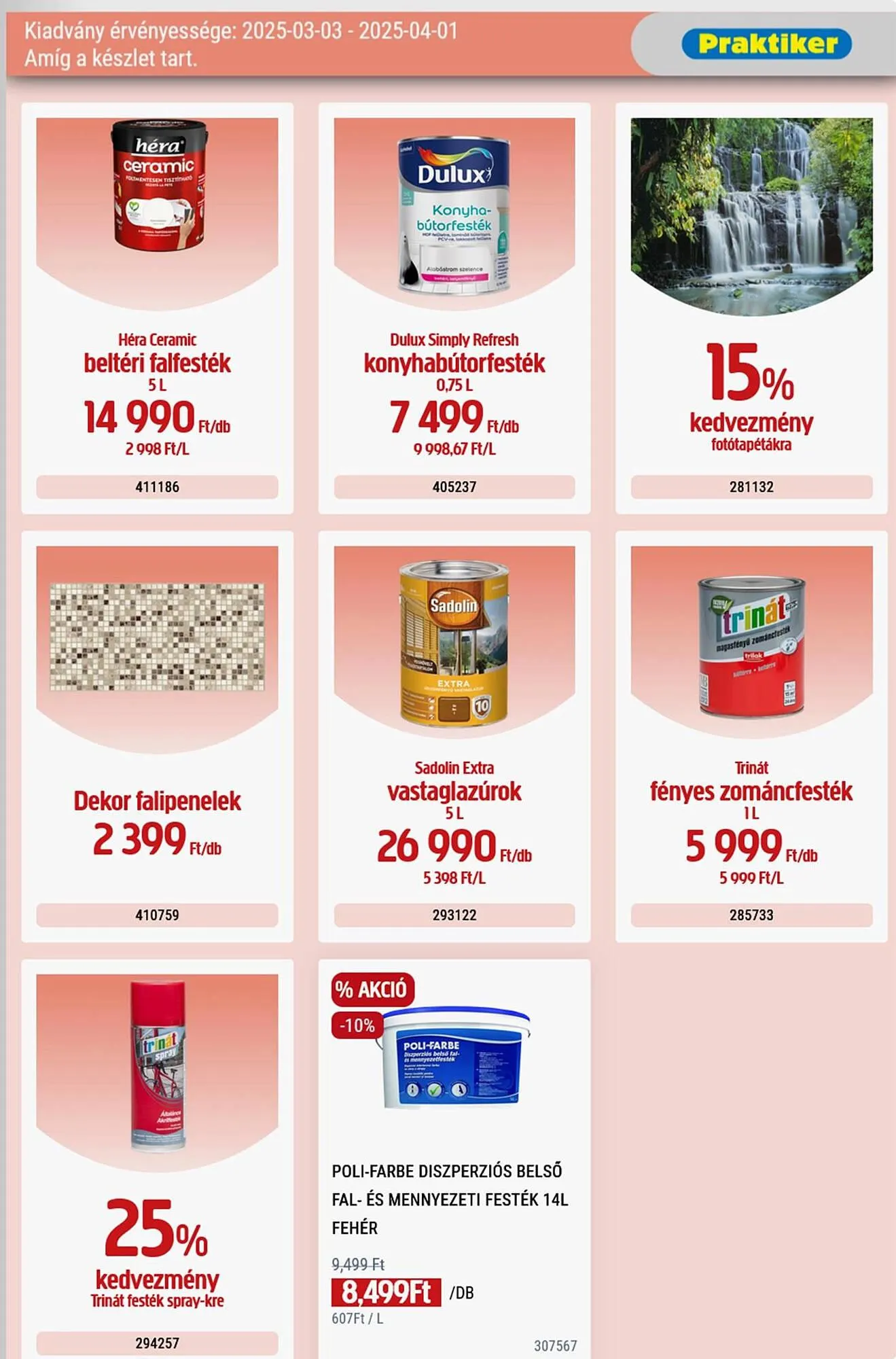 Katalógus Praktiker akciós újság március 3.-tól április 1.-ig 2025. - Oldal 13