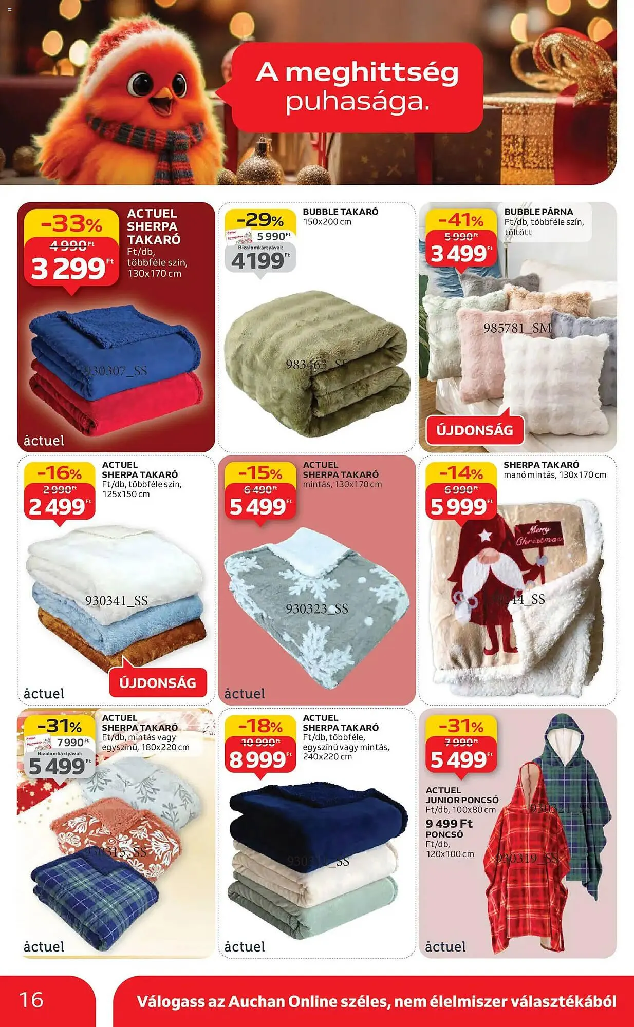 Katalógus Auchan akciós újság november 13.-tól december 24.-ig 2025. - Oldal 16