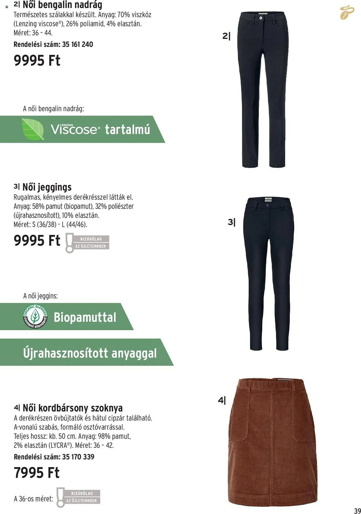 Katalógus Tchibo akciós újság szeptember 25.-tól október 22.-ig 2023. - Oldal 39