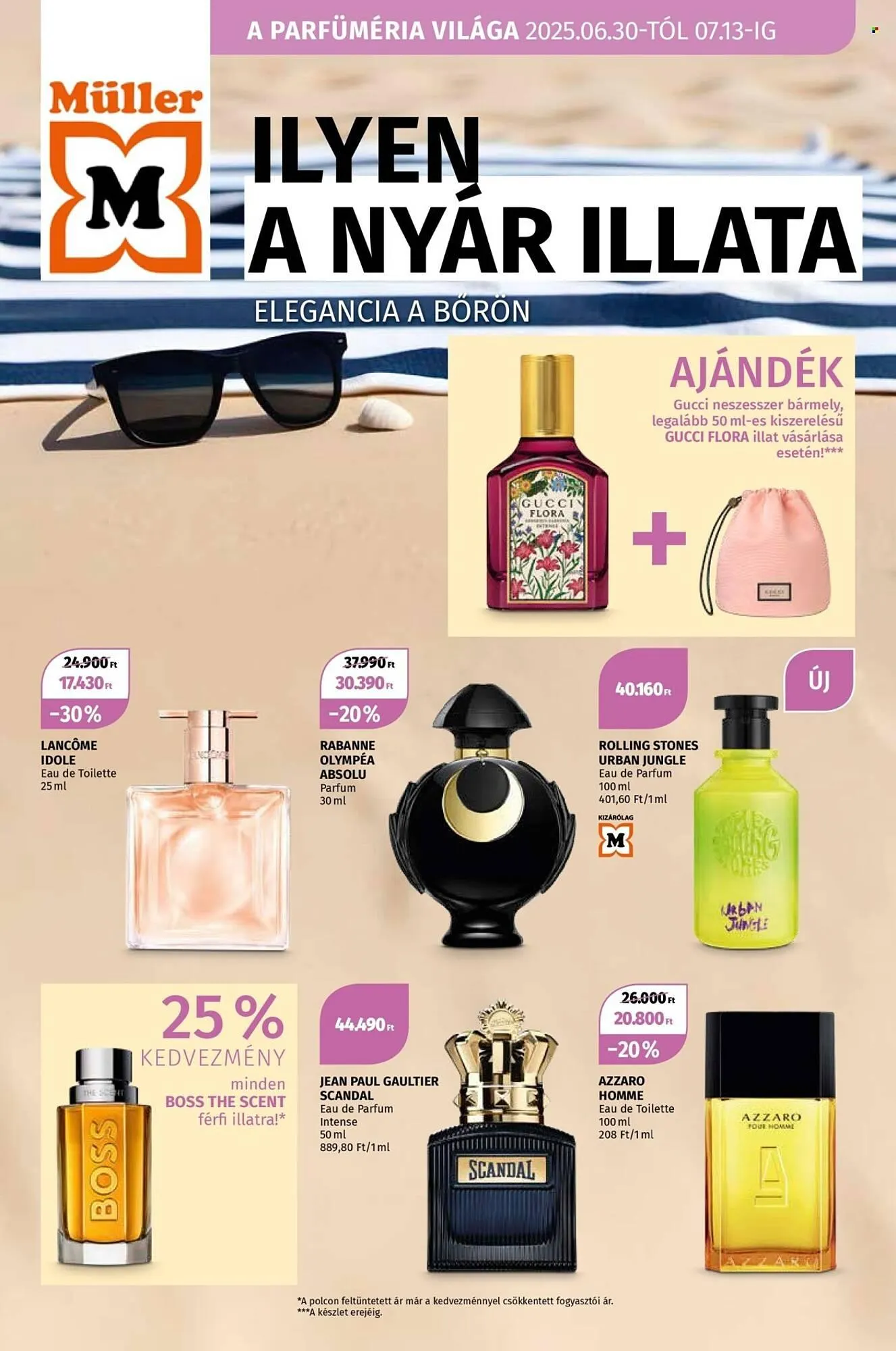 Katalógus Müller akciós újság június 30.-tól július 13.-ig 2025. - Oldal 1