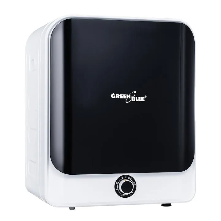 Elektromos ruhaszárító GreenBlue GB415, 3 kg, 830 W, 49,5 x 46 x 59,5 cm, fekete-fehér