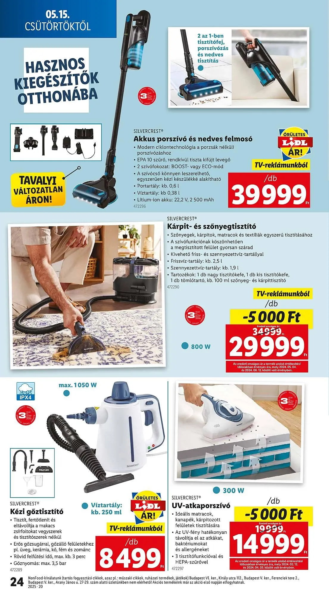 Katalógus Lidl akciós újság május 15.-tól május 21.-ig 2025. - Oldal 24