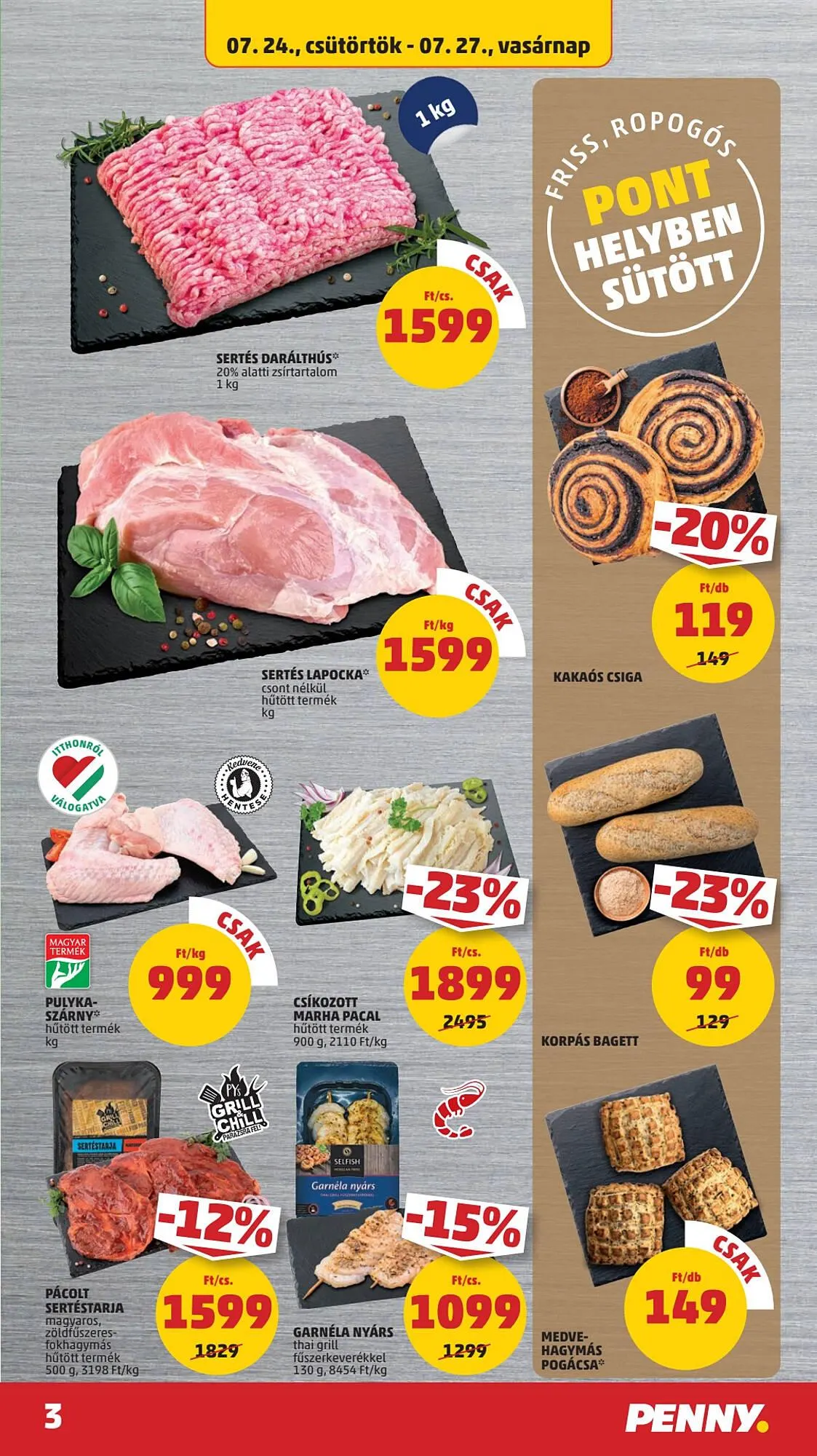 Katalógus PENNY akciós újság július 24.-tól július 30.-ig 2025. - Oldal 3