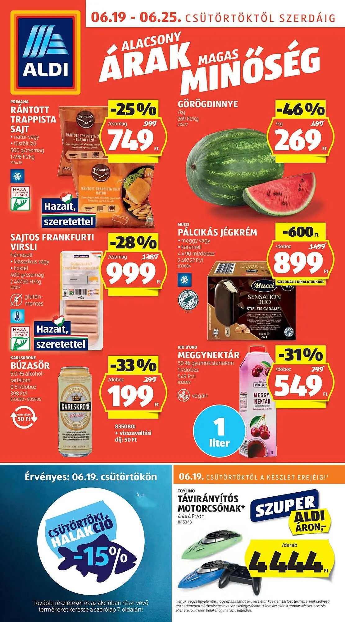Katalógus ALDI akciós újság június 19.-tól június 25.-ig 2025. - Oldal 1