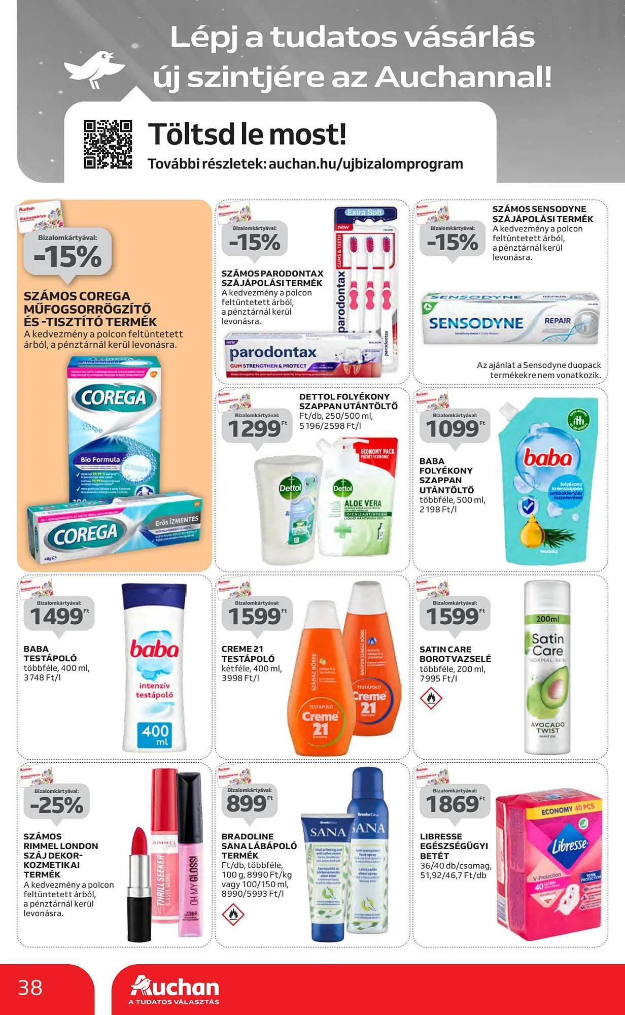 Katalógus Auchan akciós újság március 13.-tól március 19.-ig 2025. - Oldal 38