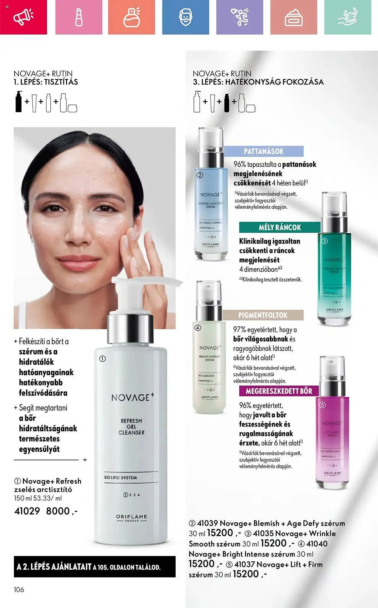 Katalógus Oriflame akciós újság július 27.-tól augusztus 16.-ig 2025. - Oldal 106