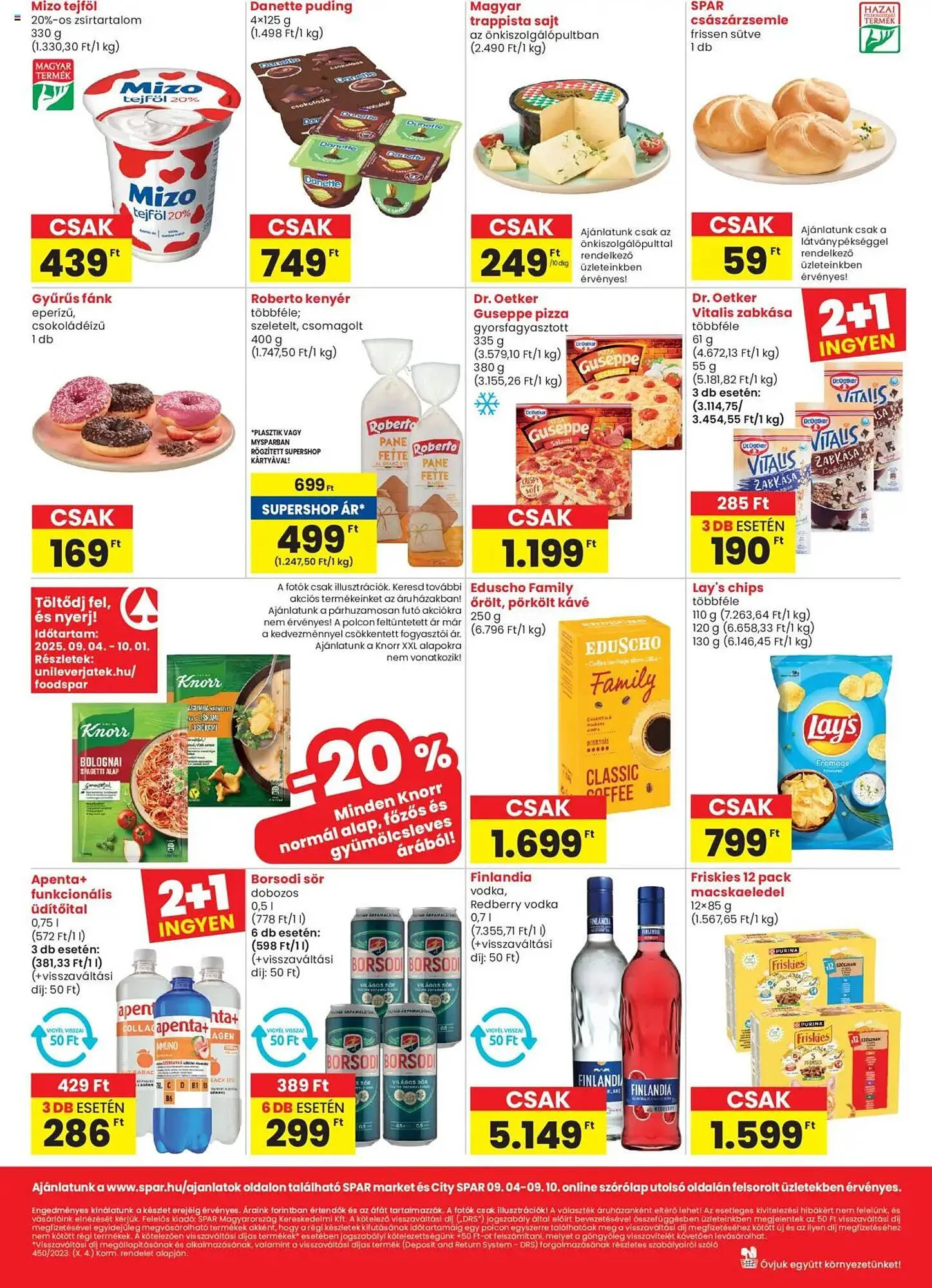 Katalógus Spar akciós újság szeptember 4.-tól szeptember 10.-ig 2025. - Oldal 2