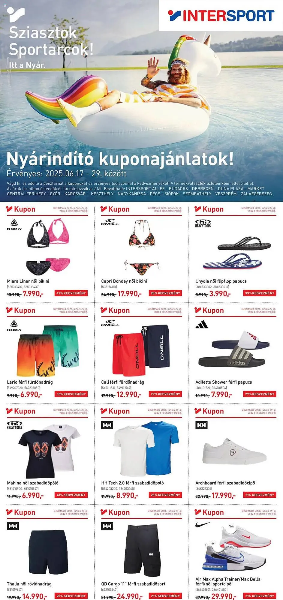 Intersport akciós újság - 1