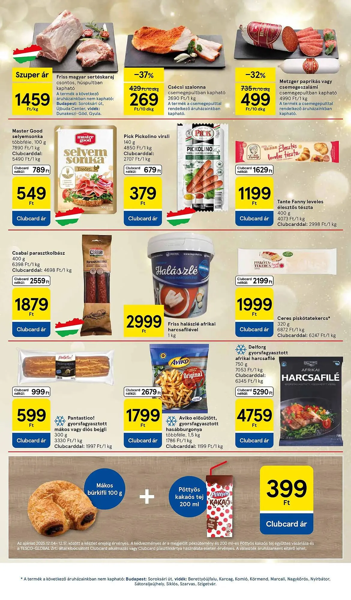 Katalógus Tesco akciós újság december 4.-tól december 10.-ig 2025. - Oldal 3