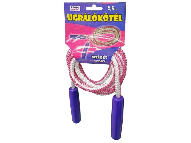 Színes ugrálókötél - 2, 5 m