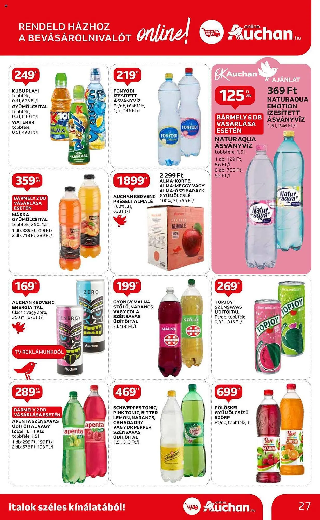 Katalógus Auchan akciós újság szeptember 28.-tól október 4.-ig 2023. - Oldal 27