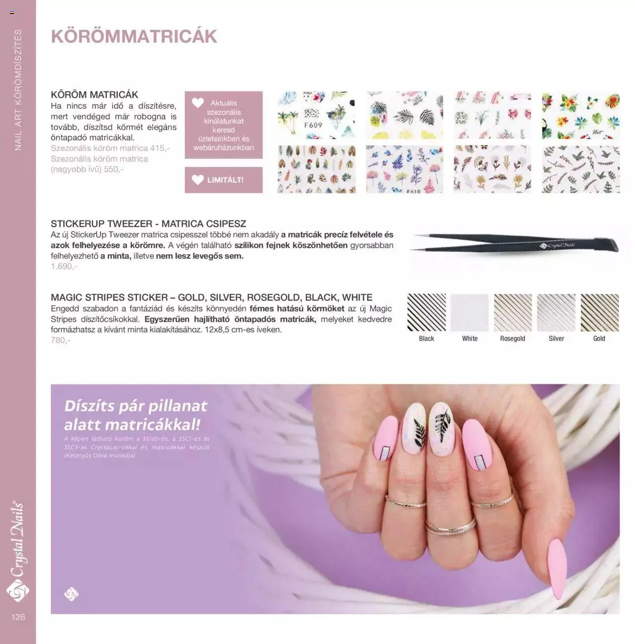 Katalógus Crystal Nails - Nagykatalógus 22/23 március 8.-tól december 31.-ig 2023. - Oldal 126
