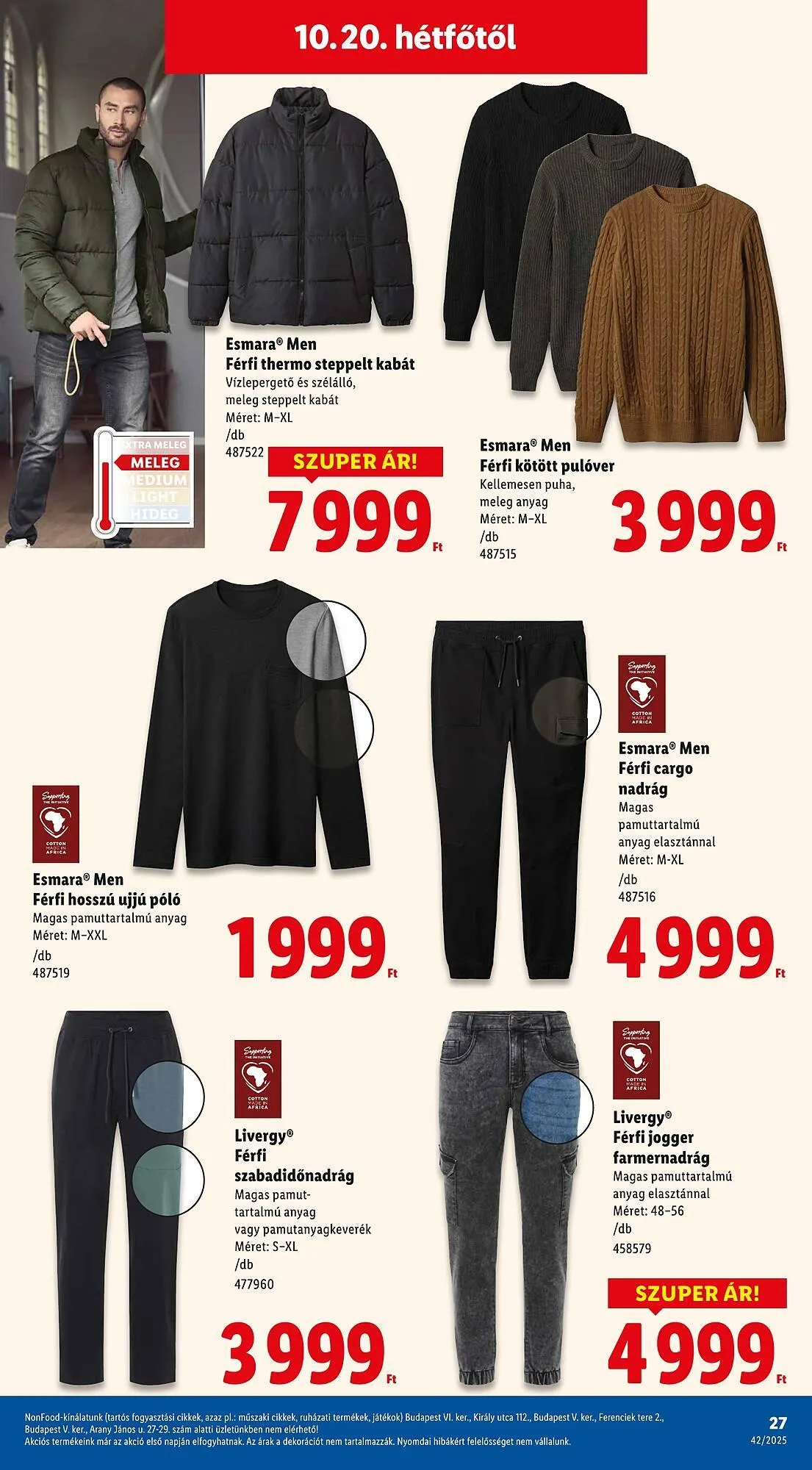 Katalógus Lidl akciós újság október 16.-tól október 21.-ig 2025. - Oldal 27