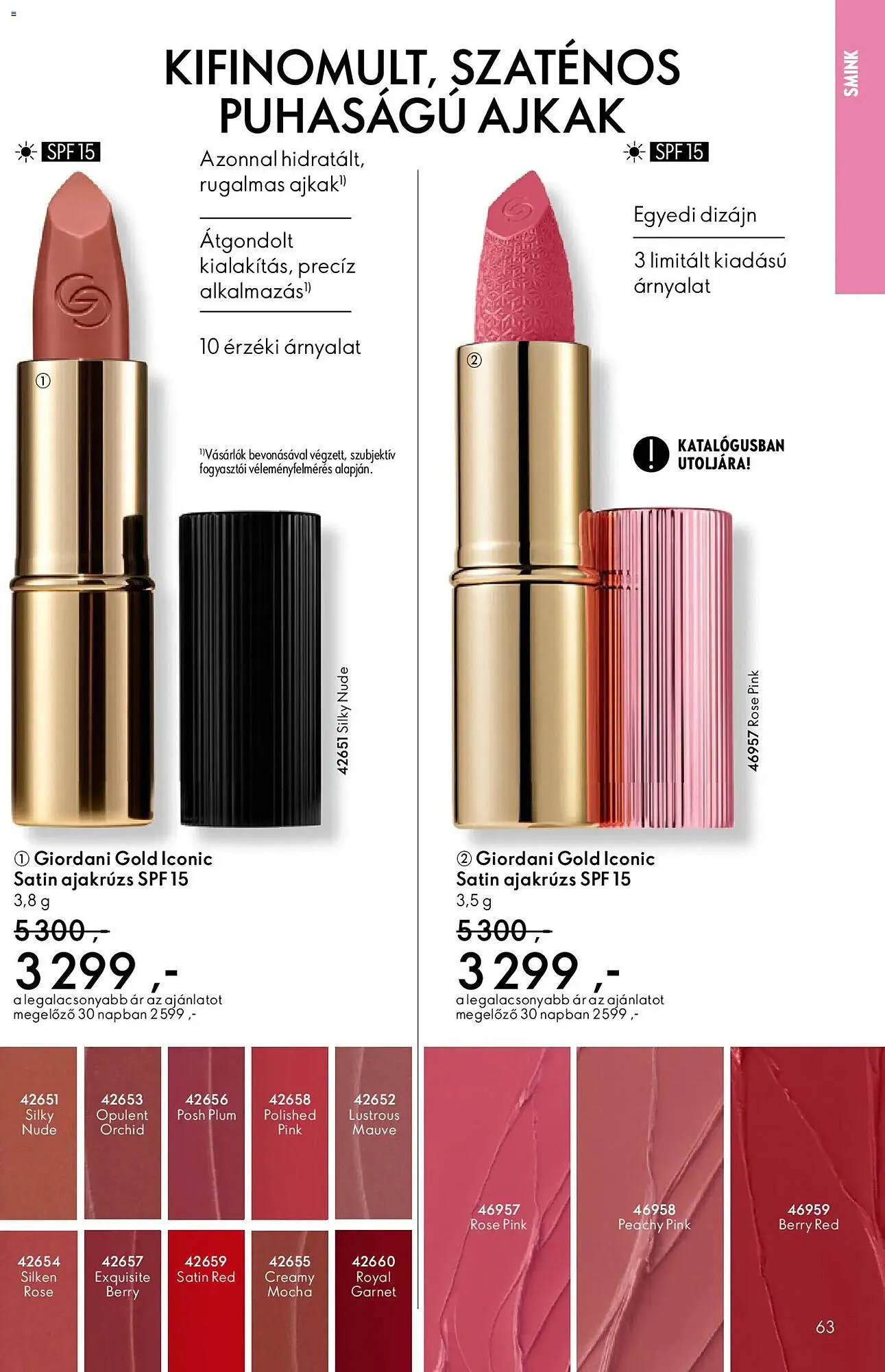 Katalógus Oriflame katalógus december 3.-tól december 23.-ig 2025. - Oldal 63