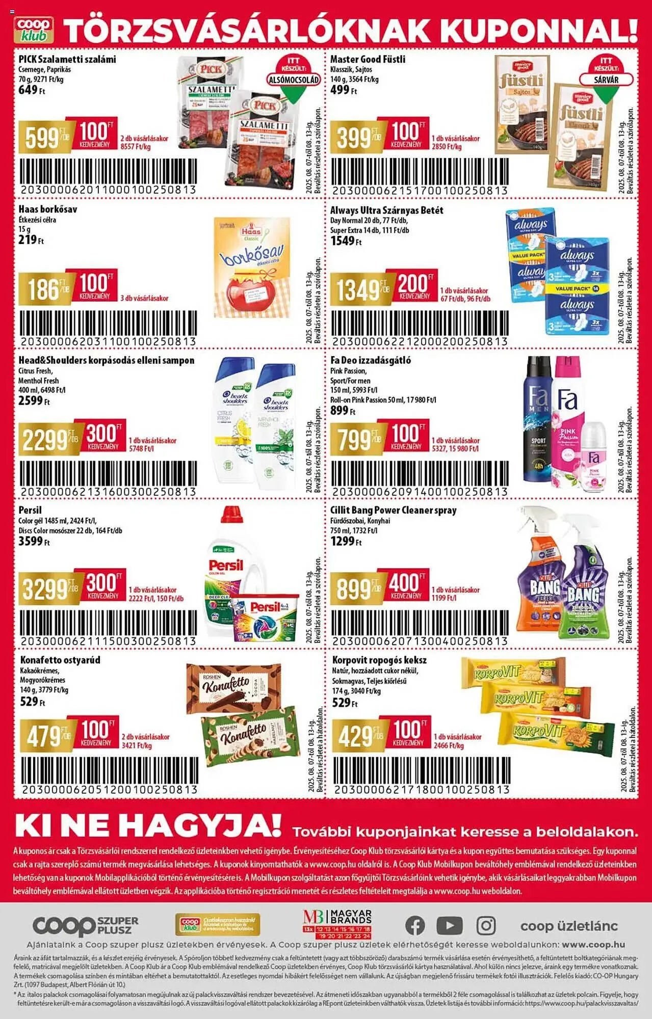 Katalógus Coop akciós újság augusztus 7.-tól augusztus 13.-ig 2025. - Oldal 12