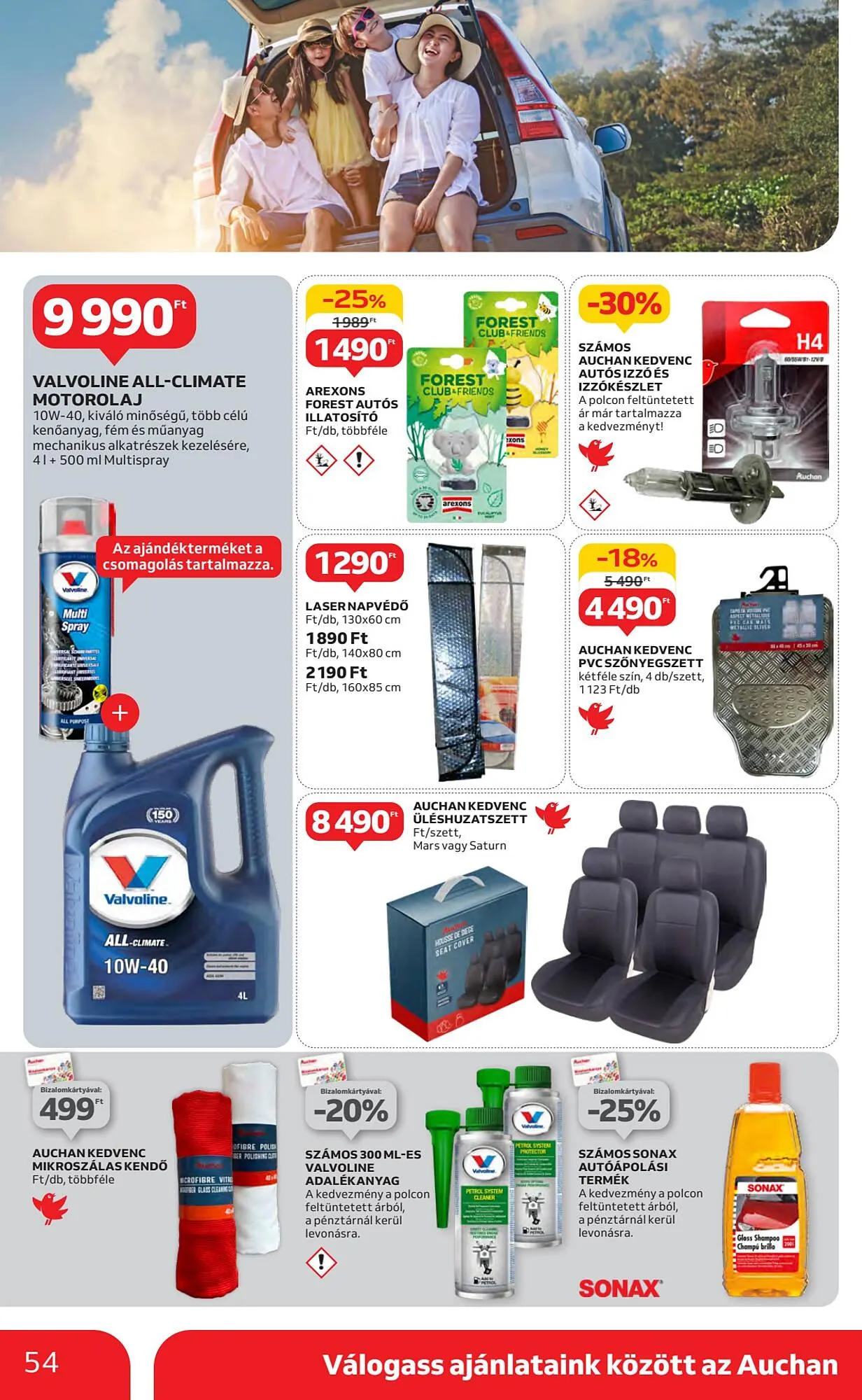 Katalógus Auchan akciós újság május 8.-tól május 14.-ig 2025. - Oldal 54