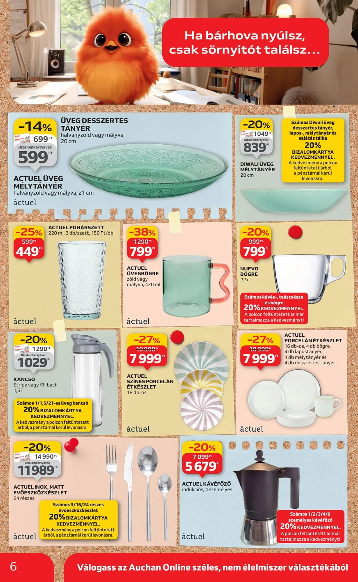 Katalógus Auchan akciós újság augusztus 21.-tól szeptember 10.-ig 2025. - Oldal 6