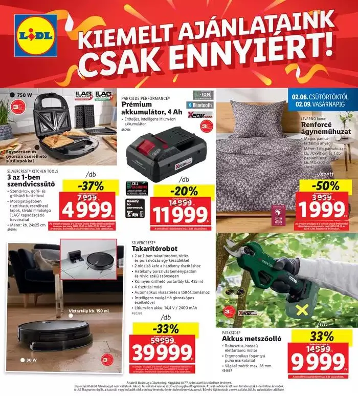 Katalógus Nagyszerű kedvezmények kiválasztott termékekre február 6.-tól február 9.-ig 2025. - Oldal 4