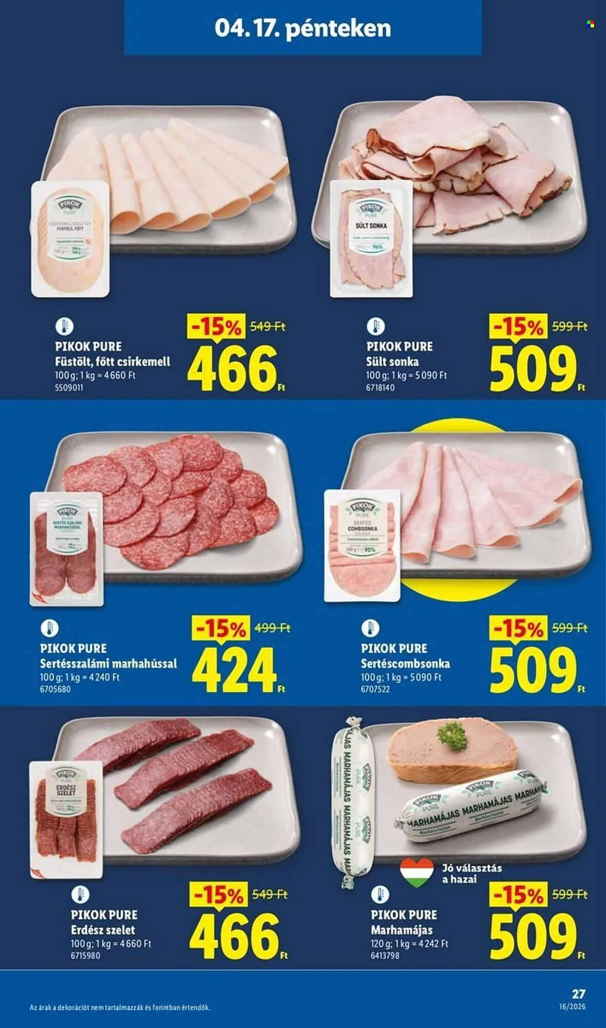 Katalógus Lidl akciós újság április 16.-tól április 22.-ig 2026. - Oldal 27