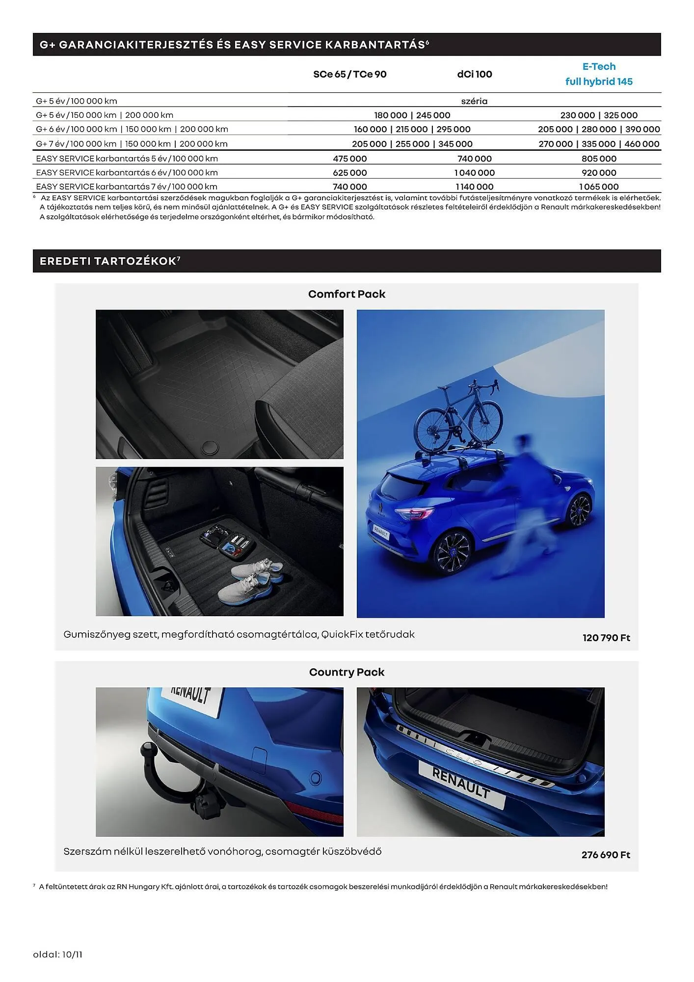 Katalógus Renault Clio akciós újság július 1.-tól december 31.-ig 2024. - Oldal 10