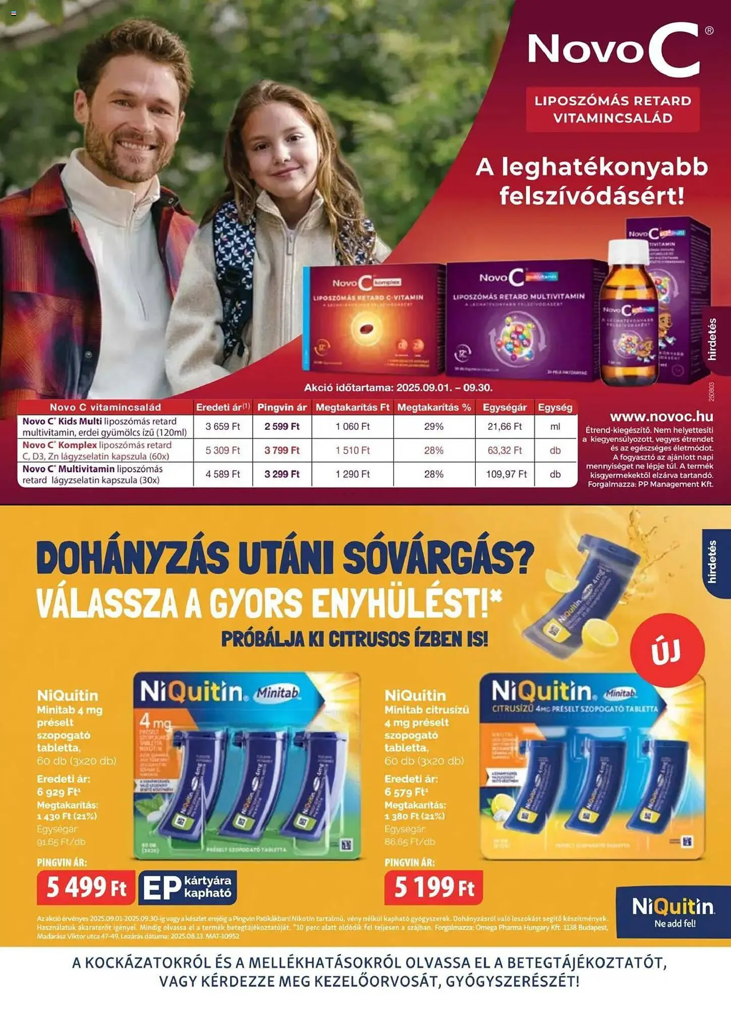 Katalógus Pingvin Patika akciós újság szeptember 1.-tól szeptember 30.-ig 2025. - Oldal 21