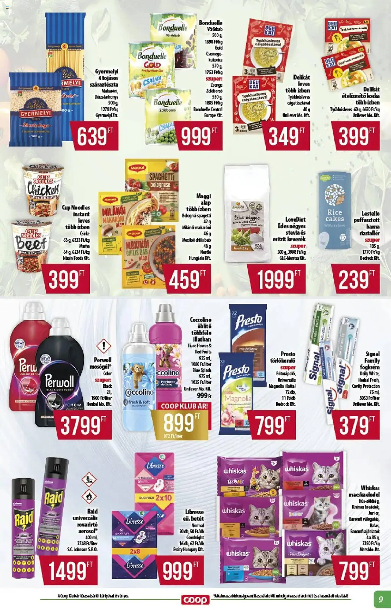 Katalógus Coop akciós újság április 24.-tól április 30.-ig 2025. - Oldal 9