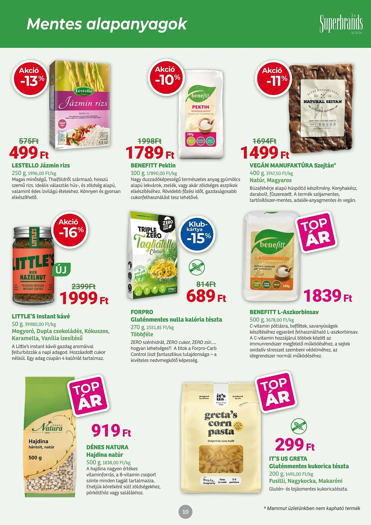 Katalógus Herbaház akciós újság augusztus 5.-tól szeptember 1.-ig 2024. - Oldal 10