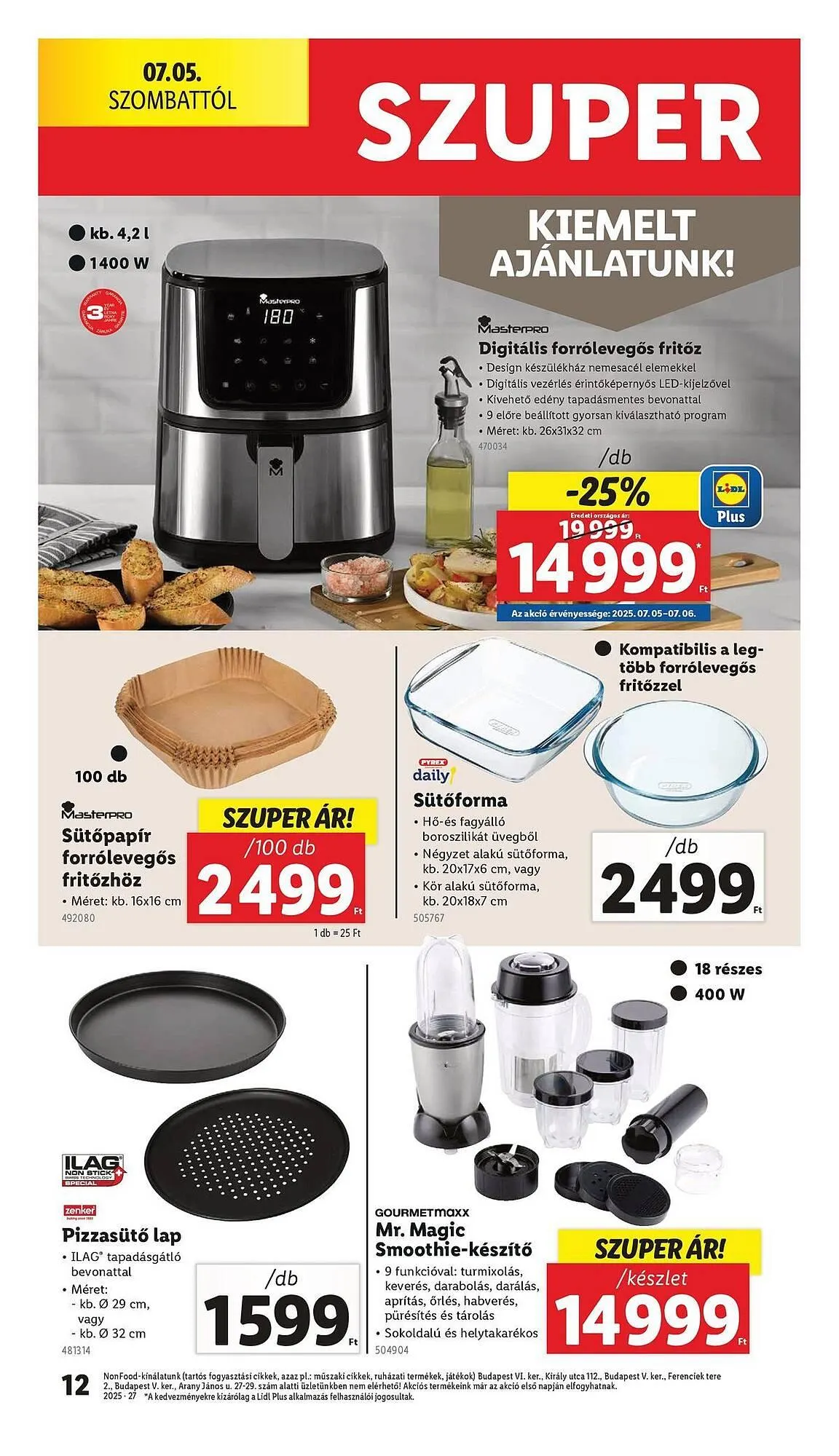 Katalógus Lidl akciós újság július 3.-tól július 9.-ig 2025. - Oldal 12