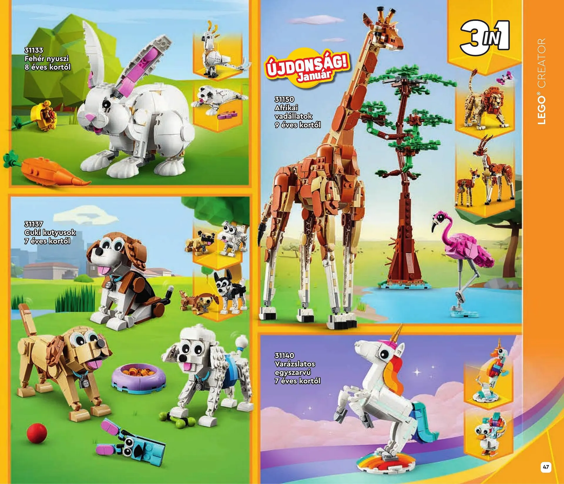 Katalógus Lego akciós újság január 1.-tól június 30.-ig 2024. - Oldal 47