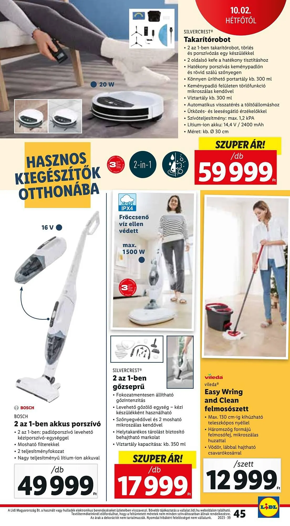 Katalógus Lidl akciós újság szeptember 28.-tól október 4.-ig 2023. - Oldal 45