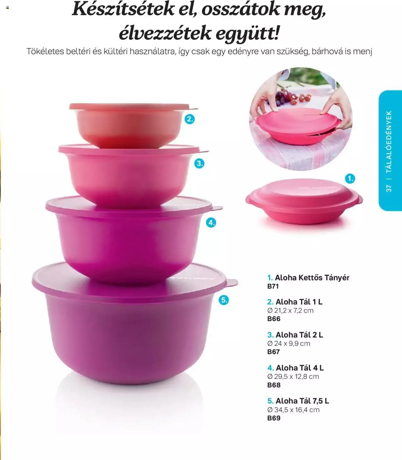 Katalógus Tupperware - Tavaszi-nyári katalógus március 7.-tól december 31.-ig 2023. - Oldal 37