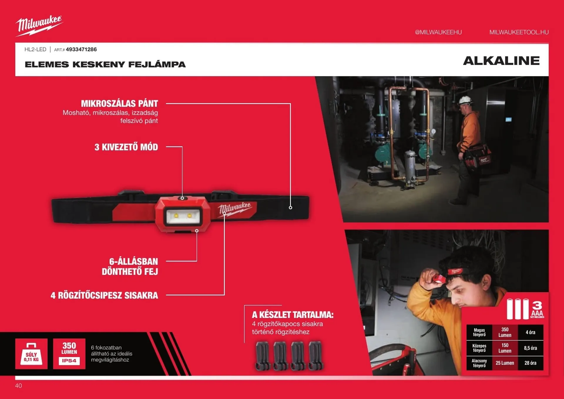 Katalógus Milwaukee akciós újság október 20.-tól december 31.-ig 2025. - Oldal 40