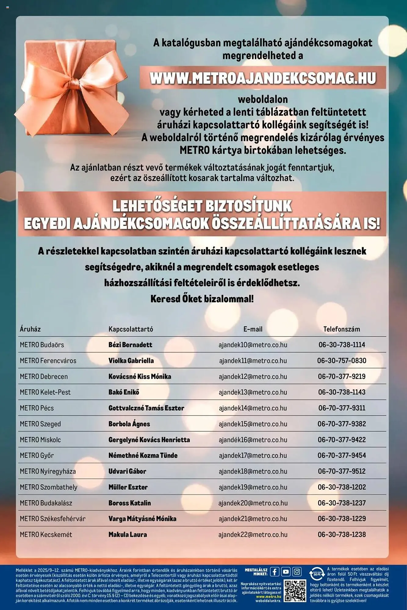 Katalógus Metro akciós újság szeptember 15.-tól december 31.-ig 2025. - Oldal 12