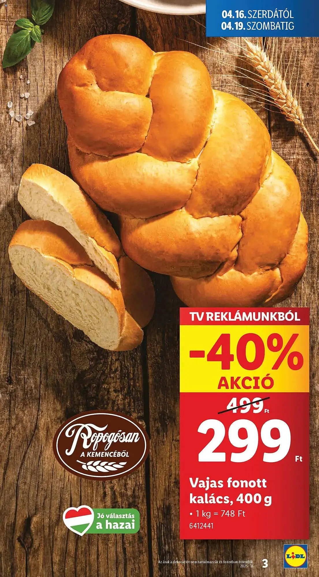Katalógus Lidl akciós újság április 16.-tól április 22.-ig 2025. - Oldal 3